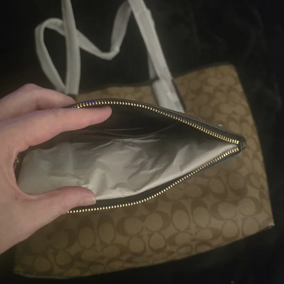 Coach Brown Halloween Tote Bag - Picture 8 of 9